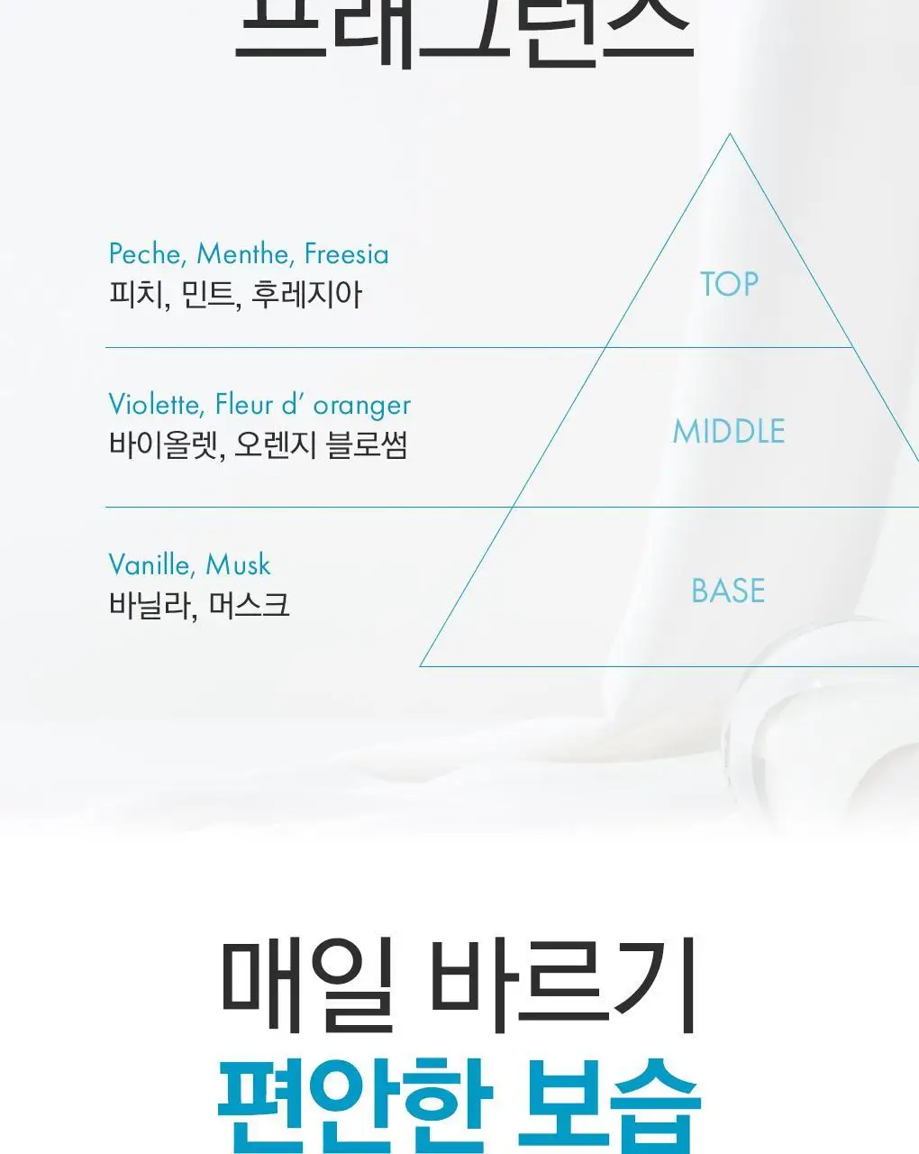 [촉촉보습로션] 유리아쥬 EAU 실키바디로션 500ML 상세페이지 8
